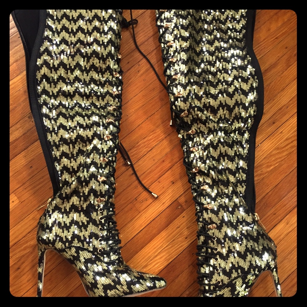 Ecstasy thigh high boots